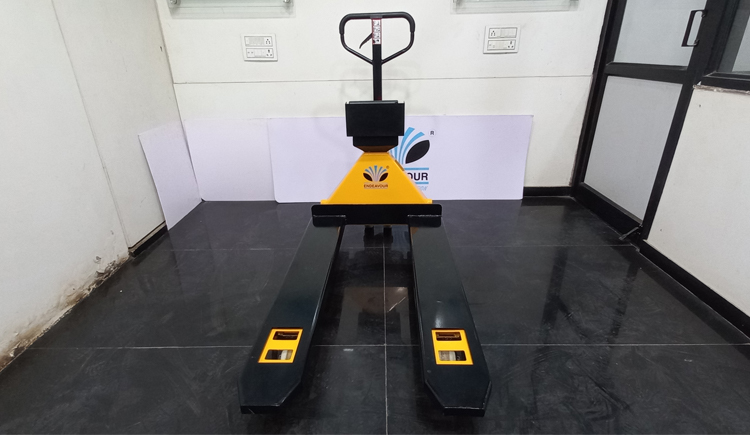 Hydraulic Hand Pallet Weighing Scale by Endeavour