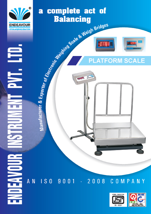 Endeavour Weighing Brochures - Explore Our Range of Weighing Solutions