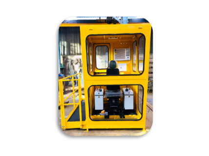 Crane cabin is also called Hoist Safe Operation, Industrial Operation Cabin, Heavy Machinery Control Unit, Crane operator cabin, crane drive cab, etc.